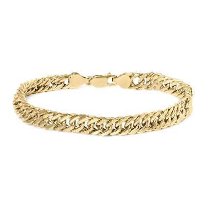 10K Yellow Gold Cuban Link Bracelet - 8.5 Inches