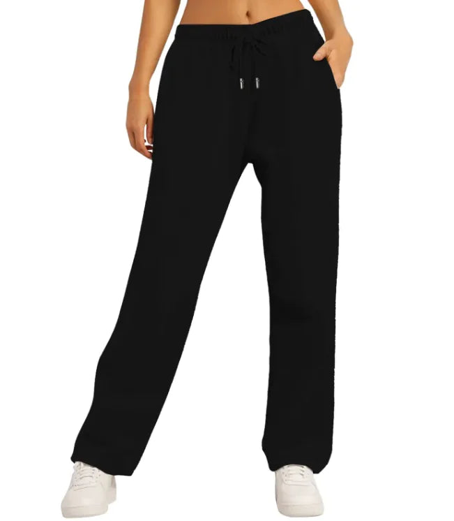 Women's Loose Solid Sweatpants