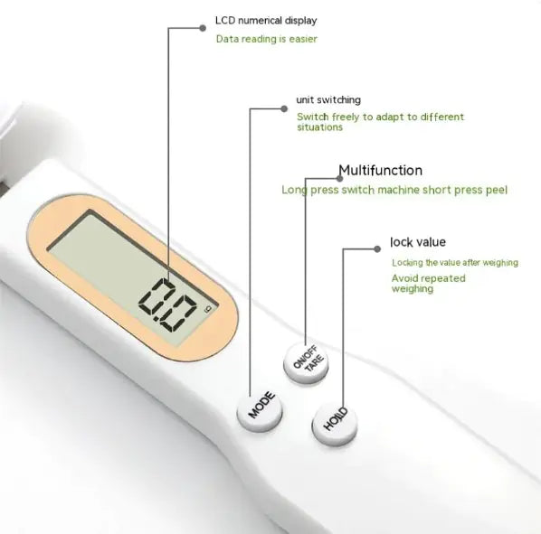 Handheld Electronic Kitchen Scale