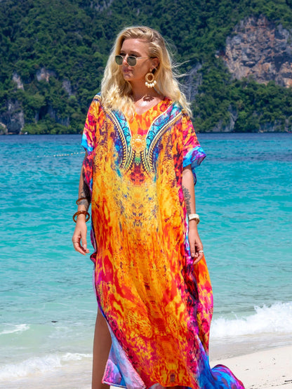 Printed Robe Holiday Sun Shirt