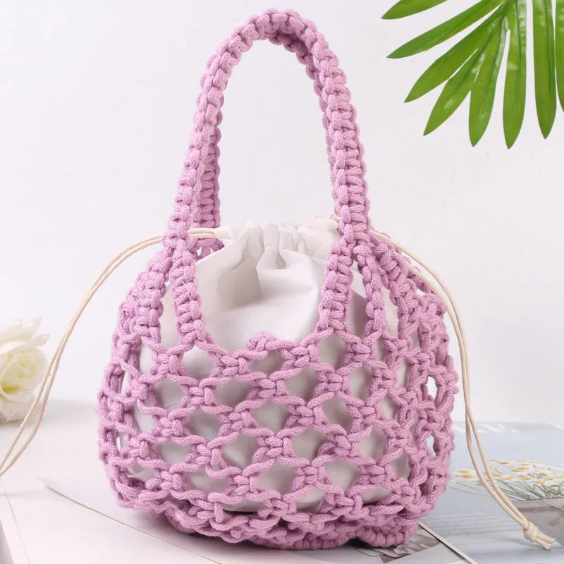 Knitted Beach Bag