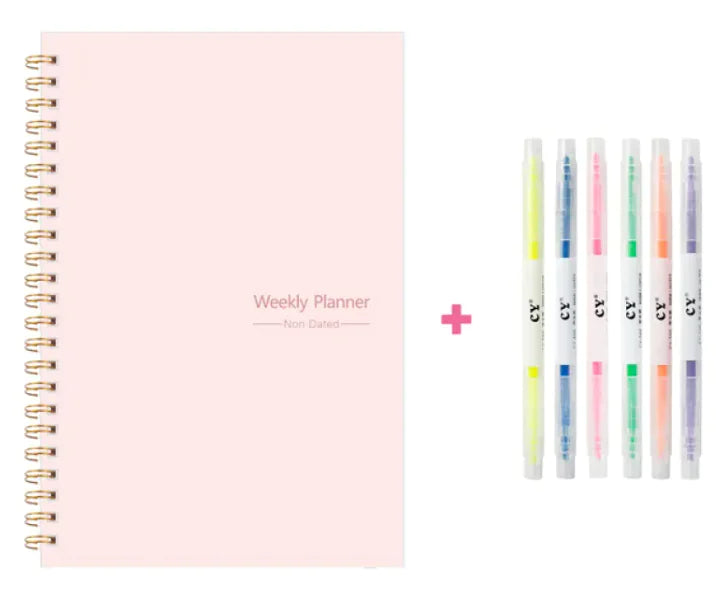 Agenda Planner Notebook Diary