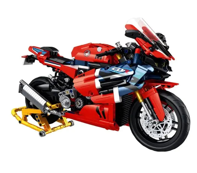 Building Blocks Motorcycle Model