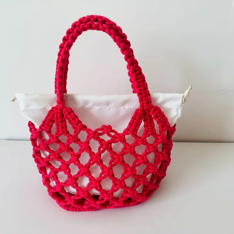 Knitted Beach Bag